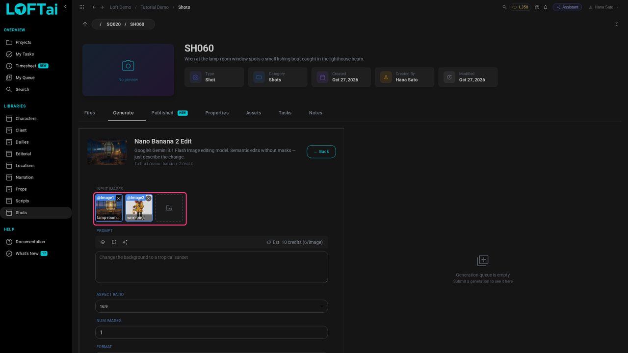 The linked assets are right there